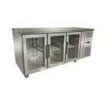 Meson Refrigerado de Trabajo 3 Ptas de Vidrio 180cm Frio Forzado - Maigas 3