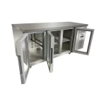 Meson Refrigerado de Trabajo 3 Ptas de Vidrio 180cm Frio Forzado - Maigas 4