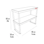 Plateo 90x30x60cm - Maigas 4